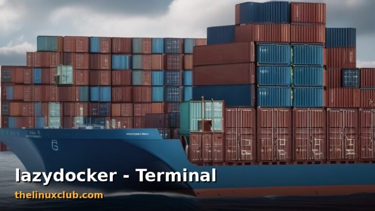 Featured: lazydocker - Terminal UI for Docker
