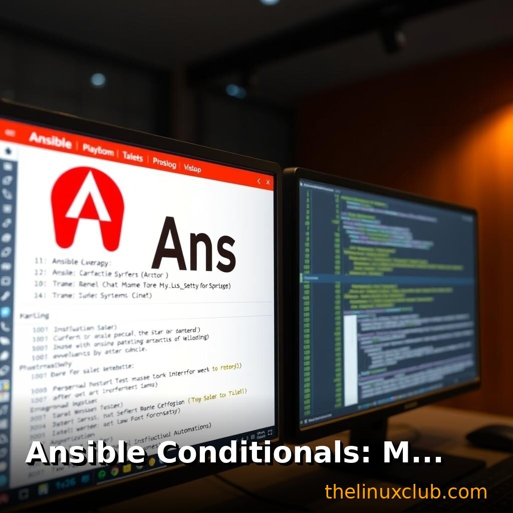 Complete Guide to Ansible Conditionals: Master Control Flow in Your Playbooks